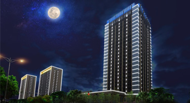 產(chǎn)品雖簡單效果不一般 白光數(shù)碼管點(diǎn)亮頤高電子產(chǎn)業(yè)園