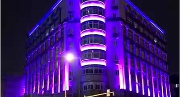 區(qū)域亮化提升，光臣照明大功率RGBW外控洗墻燈效果獲贊