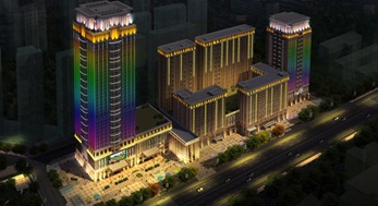 led工程線條燈，讓星級酒店外表富麗堂皇繽紛多彩